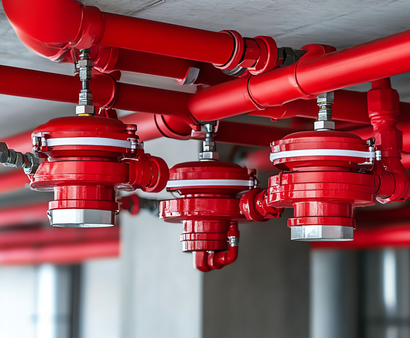 Instalação e execução dos sistemas de Incendio